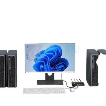 迈拓维矩 MTVIKI KVM切换器 MT-471UK-L 4口vga自动四进一出