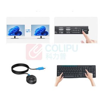 迈拓维矩 MTVIKI KVM切换器 MT-471UK-L 4口vga自动四进一出
