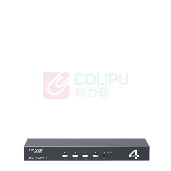 迈拓维矩 MTVIKI DVI切换器 MT-DV401 四进一出 4口视频切换器