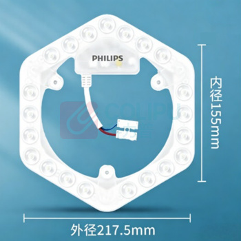 飞利浦 PHILIPS LED灯盘 25W 白光 正六边形