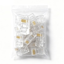 斯赛孚 水晶头 SF-N5RJ 超五类非屏蔽 (透明色) 100颗/盒