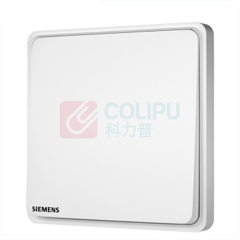 西门子 SIEMENS 开关插座 一开单控开关面板 灵蕴辰曦白 5TA12113NC01