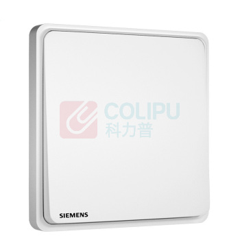 西门子 SIEMENS 开关插座 一开单控开关面板 灵蕴辰曦白 5TA12113NC01