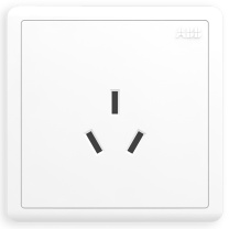 ABB 开关插座面板 86型16A三孔空调插座 远致系列 白色 AQ206 AO206