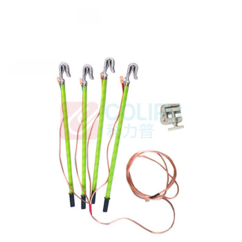 金能电力 JINNENG ELECTRICITY 0.4kv接地线组 JN-JDXZ-04 1m棒组+25m㎡软铜线(4*1.5m+10m) 含配件