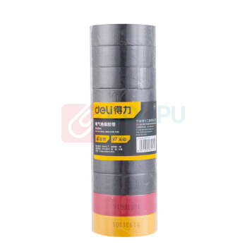 得力工具 电气绝缘胶带 DL5264 0.13mm*18mm*10m (混色) 10卷/筒