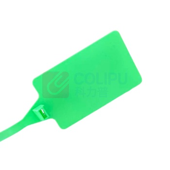 番鑫工贸 一次性大号塑料标牌扎带 58*95mm (绿色)