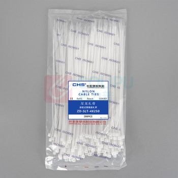 长虹 CHANGHONG 尼龙扎带 ZD-SLT 4×250mm 200根/包 (白色) 整包售卖不拆散