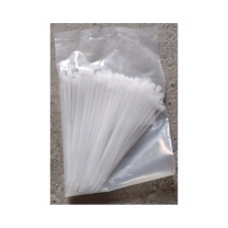 瓦力 扎带 4X300mm A级,宽3.5mm (白色) 自锁式,250条/包