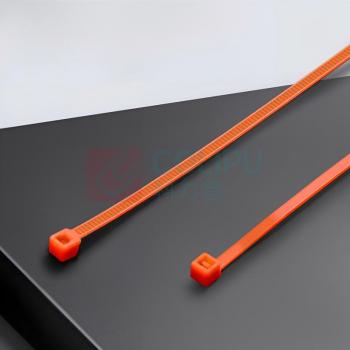 欧时 尼龙扎带 78.4N拉伸强度 203mm*2.5mm (橙色)