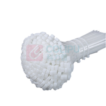 罗德力 自锁式尼龙扎带 5*200mm 宽4.8mm 500条/包 (白色)