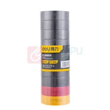 得力工具 绝缘胶带 DL5264 0.13mm*18mm*10m (混色)