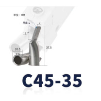 瓦力 接线端子 C45-35 35平方 紫铜镀锡鸭嘴鼻插针插片20个/包