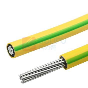沃尔核材 法兰静电跨接线 Φ18×100mm 横截面积6mm² BVR (黄绿双色) 铝