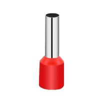 汇君 HJUN 管型鼻子 VE1018 10平方 长28.5mm (红色) 1000只/袋