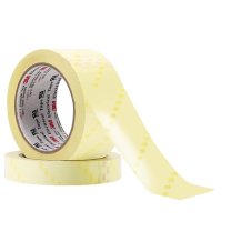 3M 绝缘玛拉电工胶带 1350F-1 24mm*66m 5卷 (黄色) 防水耐高温高压阻燃耐磨电气绝缘胶布