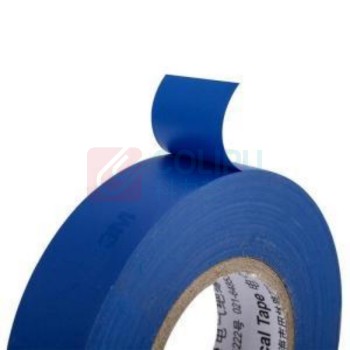 3M 电工胶布 1600# 阻燃 18mm*20mm*0.15mm (蓝色)