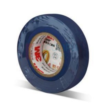 3M 电工胶布 1600# 阻燃 18mm*20mm*0.15mm (蓝色)
