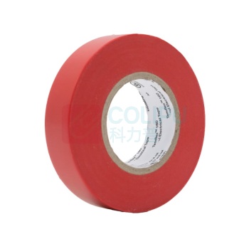 3M PVC电气绝缘胶布 1600#普通型 0.15mm×18mm×20000mm (红色)