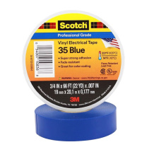 3M 绝缘胶带 Scotch35# 蓝19mm×20.1m