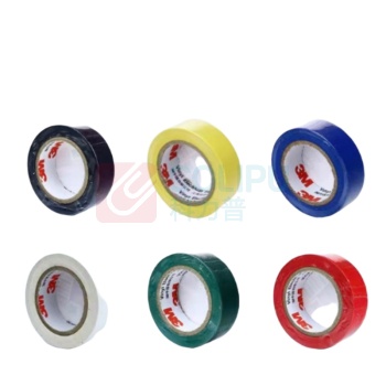 3M 电气绝缘胶带 10M宽18mm 绝缘电压等级600v以下 (黄色) 