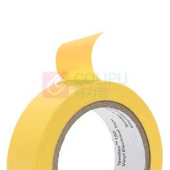3M 耐高温绝缘胶带 150电气绝缘胶带 18mm*10m*0.13m (黄色)