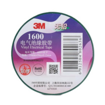 3M PVC绝缘胶布 1600# 18mm*20mm*0.15mm (绿色)