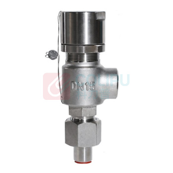 永一 安全阀 A21W-16P-DN15 整定压力0.4Mpa 出入口都是G螺纹,出入口是二分之一的口 定制
