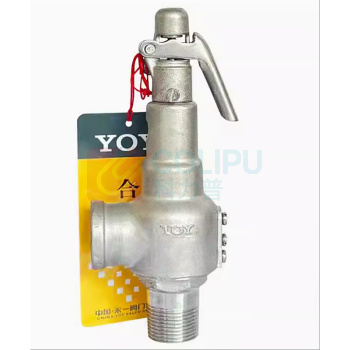 永一 安全阀 A27W-10T DN25,整定压力0.7MPa 接口处材质为铜