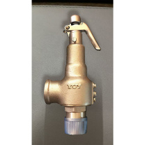 永一 安全阀 A27W-10T DN25,整定压力0.7MPa 通体全铜