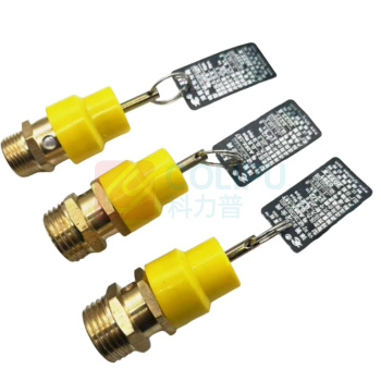 有豫 安全阀 A28X-16T 六角黄铜 3/8_1.5MPa