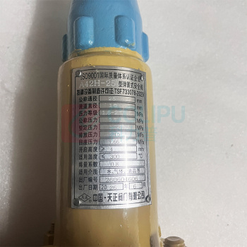 天正 安全阀 A42H-25 DN25 整定压力1.95MPa