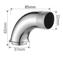 霄凡 延时阀弯头 1寸 32MM 铜 