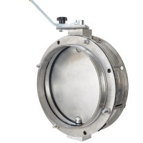 永一 双法兰手动蝶阀 DN300 1.0MPa