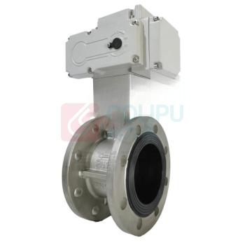 京信工 电动法兰蝶阀 D941X-16P DN300(调节型) 球墨铸铁体(304板)