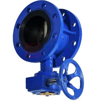 加能 QT450中线蜗轮蝶阀 D341X-16Q-DN350 DN350 法兰连接接口 球墨铸铁阀体 公称压力16bar 适用温度<80℃ 运费另议