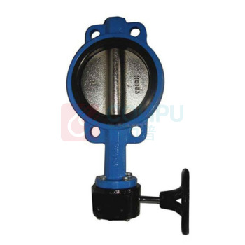 加能 QT450中线蜗轮蝶阀 D371X-10Q-DN100 DN100 对夹式接口 球墨铸铁阀体 公称压力10bar 适用温度<80℃运费另议