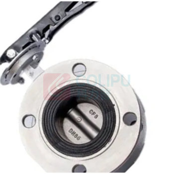 加能 手柄蝶阀 D41X-16RL-DN125 DN125 法兰连接接口 316L不锈钢阀体 公称压力PN16 乙丙阀座 416轴 316L阀板 适用温度<80℃ 运费另议