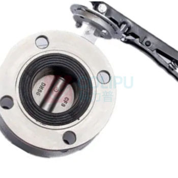 加能 手柄蝶阀 D41X-16RL-DN125 DN125 法兰连接接口 316L不锈钢阀体 公称压力PN16 乙丙阀座 416轴 316L阀板 适用温度<80℃ 运费另议
