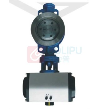 加能 WCB对夹气动蝶阀 D673H-16C-DN600 DN600 双作用 开关型 24V/220V 含三联件 250℃ 运费另议