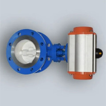 加能 WCB法兰气动蝶阀 D643H-25C-DN500 DN500 双作用 开关型 250℃ 运费另议