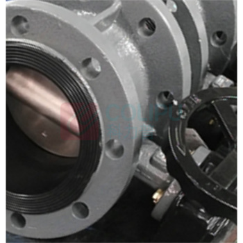 加能 海水系统 中线蝶阀 D341X-16C/D-DN500 DN500 法兰连接 涡轮 WCB+EPDM 蝶板2507 杆17-4PH ≤100℃运费另议