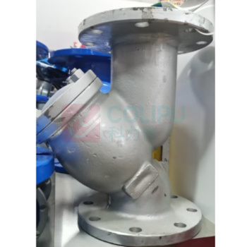 宁上 铸钢法兰Y型过滤器 GL41H-16C DN50 长22cm