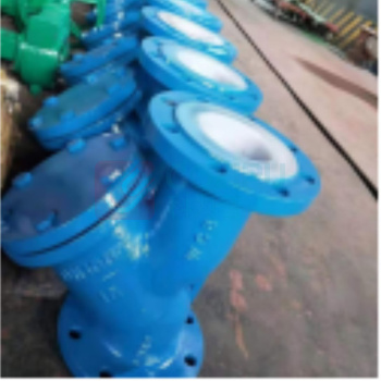 远大阀门 电厂专用铸钢衬氟过滤器 GL41F46 -16C-DN40 铸钢+衬氟 温度:小于等于120度/连接方式:法兰