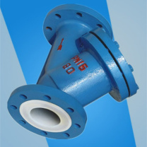 加能 WCB衬氟Y型过滤器 GL41F46-16C-DN50 DN50 法兰连接接口 公称压力16bar 温度120℃ 运费另议