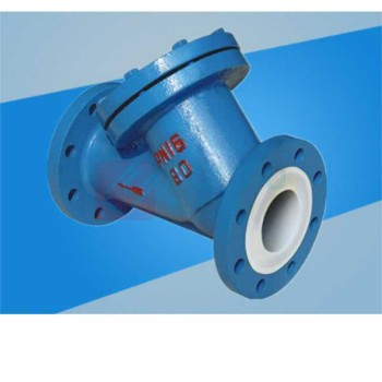 加能 WCB衬氟Y型过滤器 GL41F46-16C-DN300 DN300 法兰连接接口 公称压力16bar 温度120℃ 运费另议
