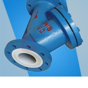 加能 WCB衬氟Y型过滤器 GL41F46-16C-DN300 DN300 法兰连接接口 公称压力16bar 温度120℃ 运费另议