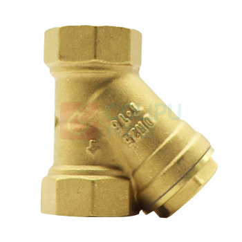奥华 AOHUA 过滤器Y型过滤器自来水过滤阀 DN20(3/4寸 6分) 黄铜