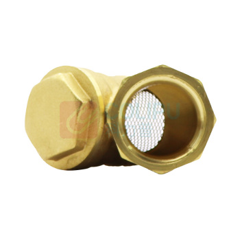 奥华 AOHUA 过滤器Y型过滤器自来水过滤阀 DN20(3/4寸 6分) 黄铜
