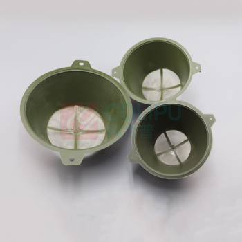 雄鹰 油漆过滤网漏斗 50*60*100mm 100目 (绿色)